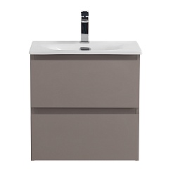 BelBagno Тумба с раковиной Kraft 39-50 подвесная Бежевый матовый с раковиной BB-8099-3-50 – фотография-2